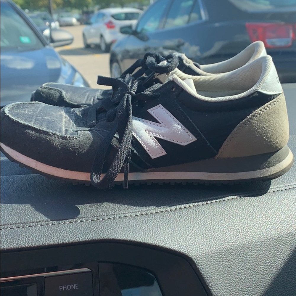 New balance 420 - black grey and white